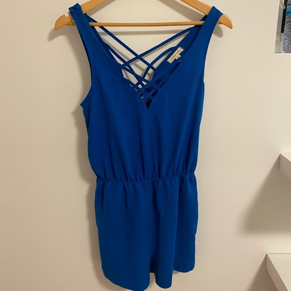 💛Blue Romper / Jumpsuit
